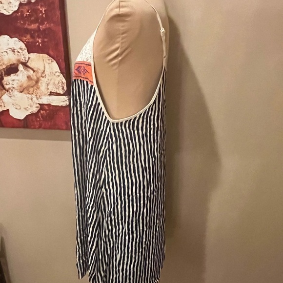 Flying Tomato Mixed Print Slip Dress, size Large - Picture 3 of 5